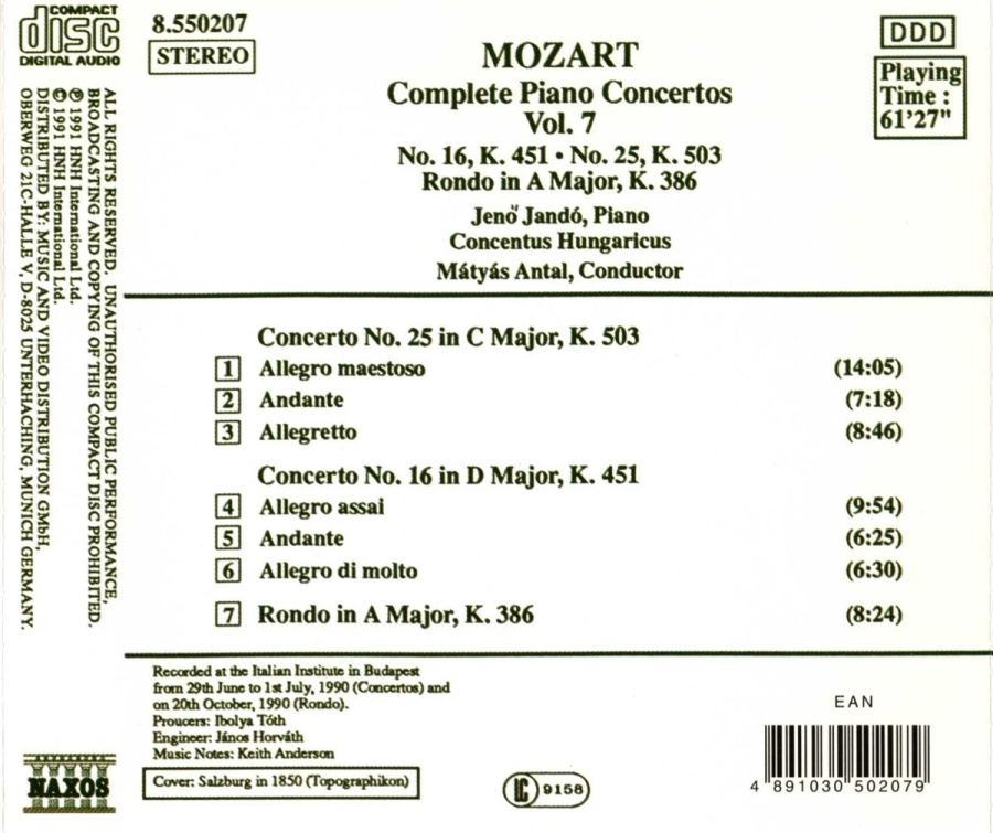 Mozart: Piano Concertos 16 & 25 etc. - slide-1
