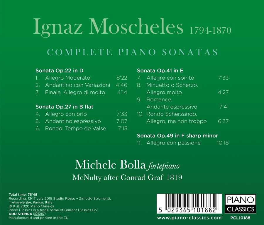 Moscheles: Complete Piano Sonatas - slide-1
