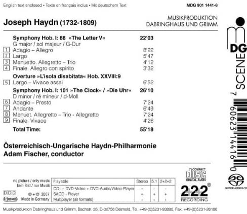 Haydn: Symphonies 88 & 101 - slide-1