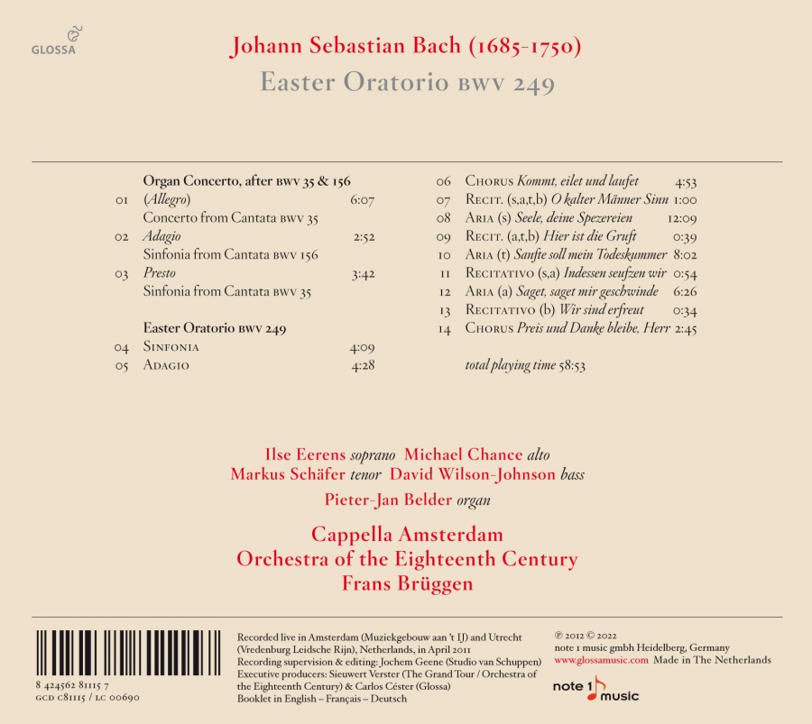 Bach: Easter Oratorio - slide-1