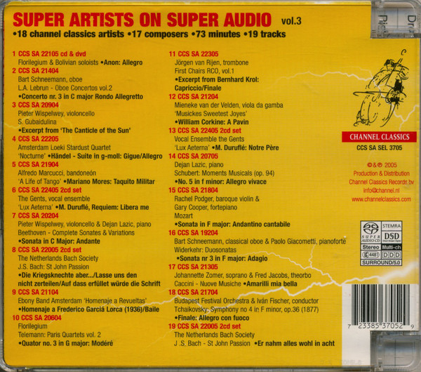 SUPER ARTISTS ON SUPER AUDIO - slide-1