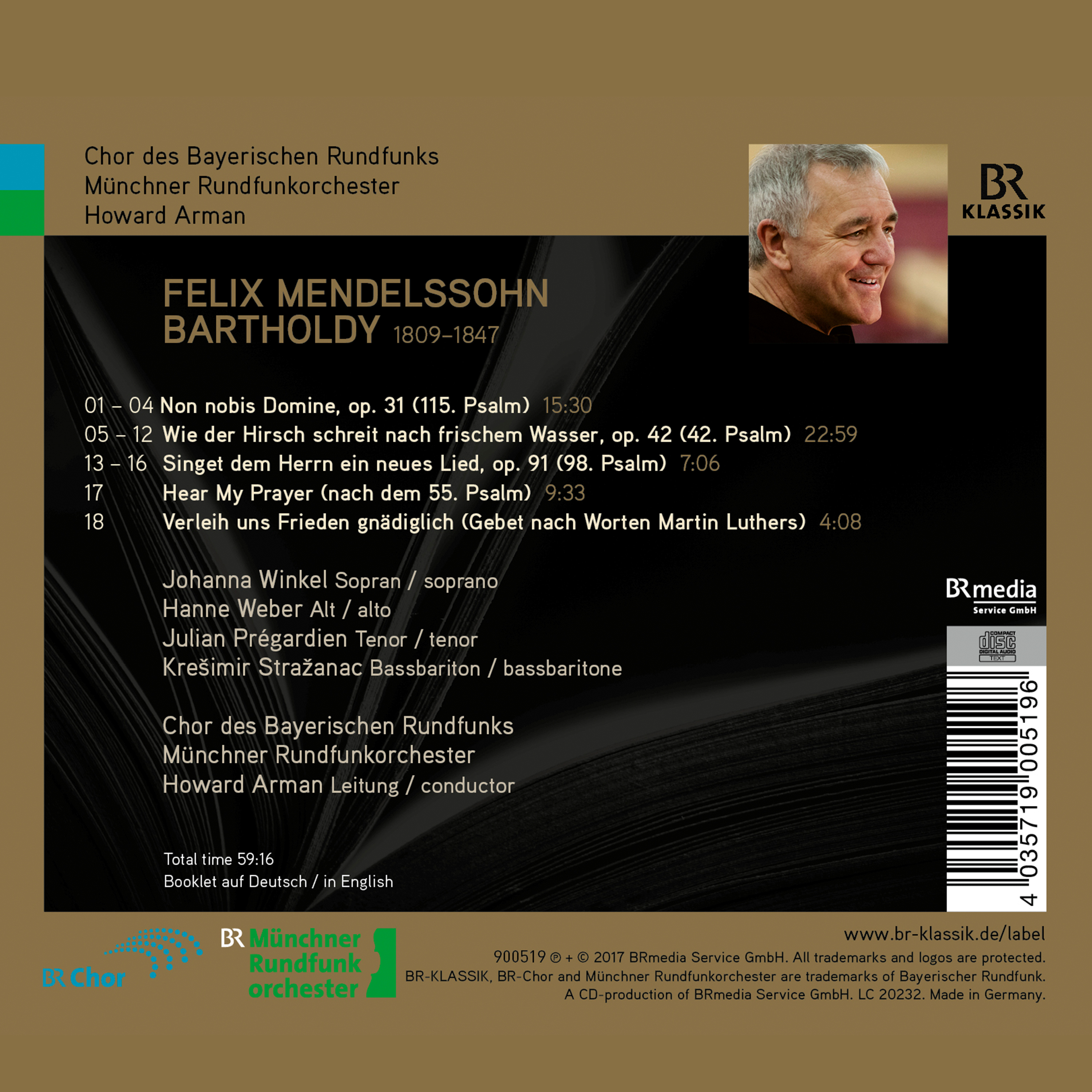 Mendelssohn: Psalms - slide-1