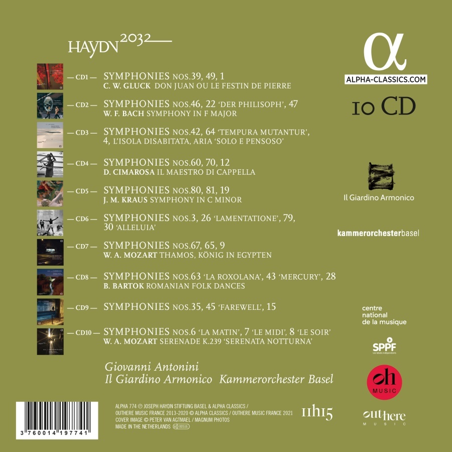 Haydn 2032 - The Symphonies Vol. 1 - 10 - slide-1