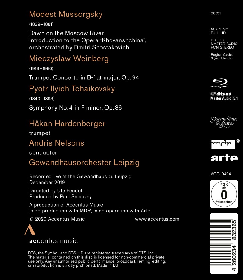 Weinberg: Trumpet Concerto; Tchaikovsky: Symphony No. 4 - slide-1