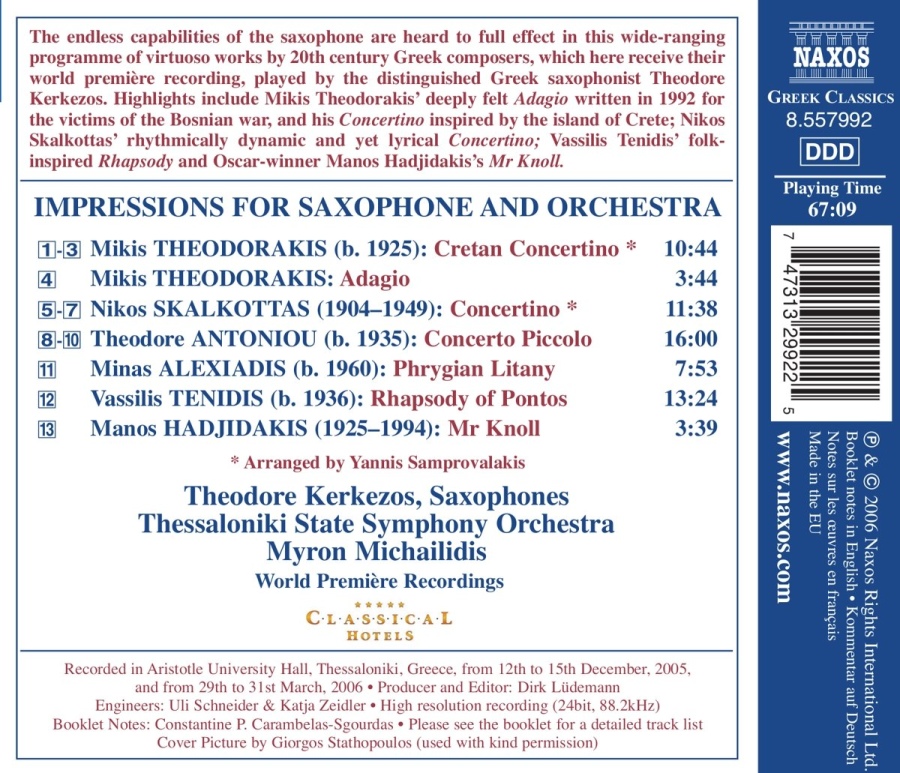 Impressions For Saxophone And Orchestra - slide-1
