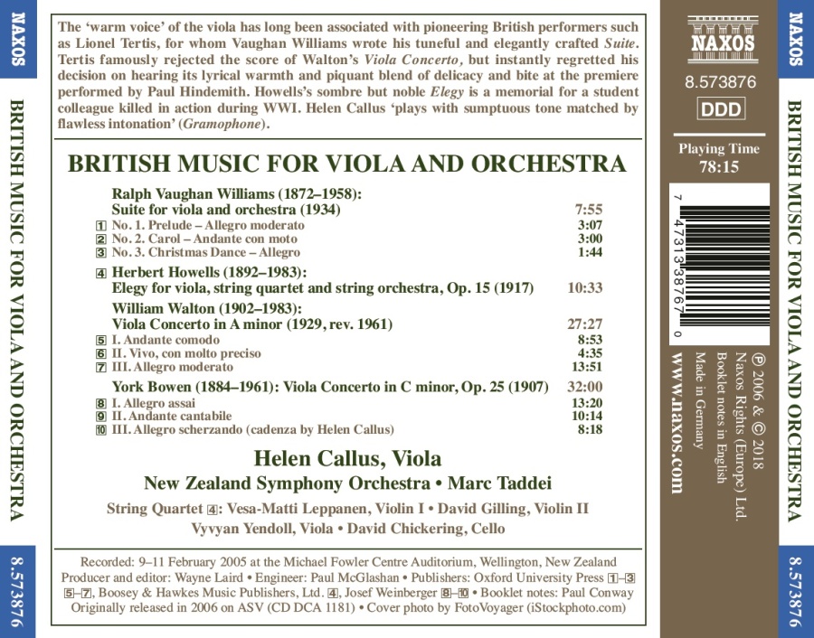 British Music for Viola and Orchestra - slide-1