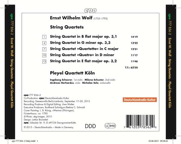 Wolf: String Quartets - slide-1