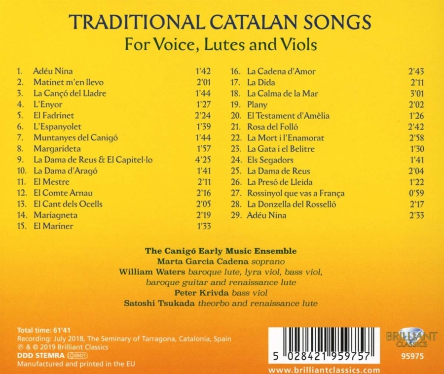 Traditional Catalan Songs - slide-1
