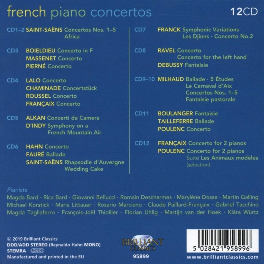 French Piano Concertos - slide-1