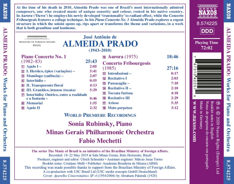 Almeida Prado: Piano Concerto No. 1 - slide-1