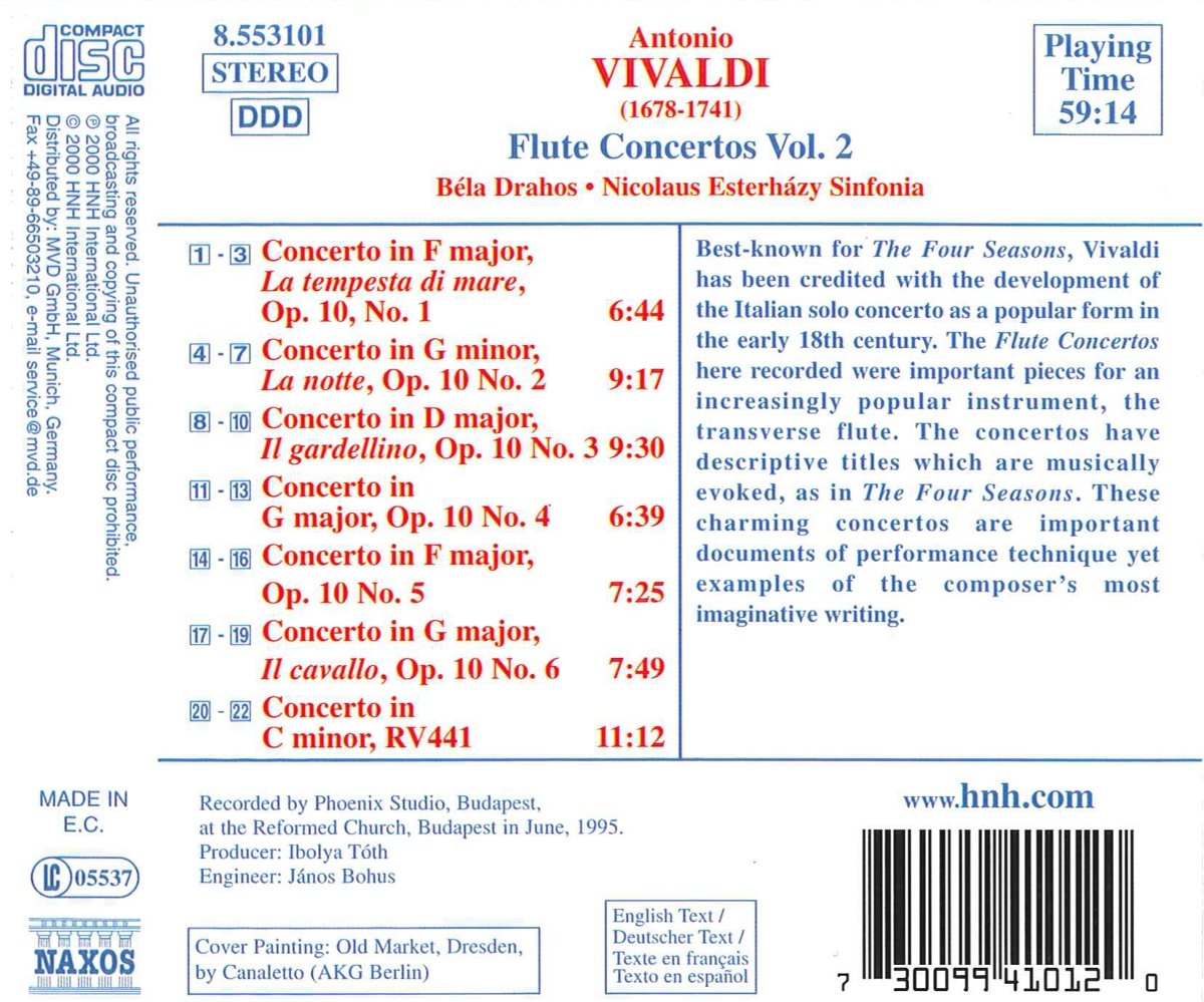 VIVALDI: Flute Concertos op.10 - slide-1