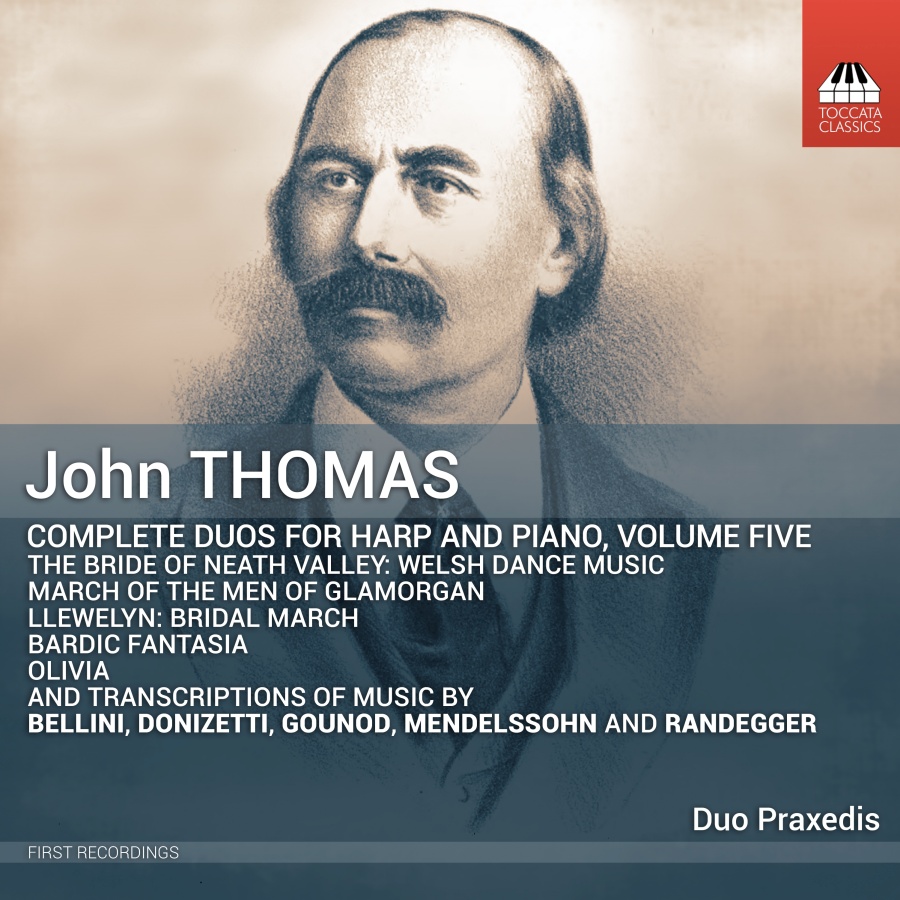 Thomas: Complete Duos for Harp & Piano Vol. 5