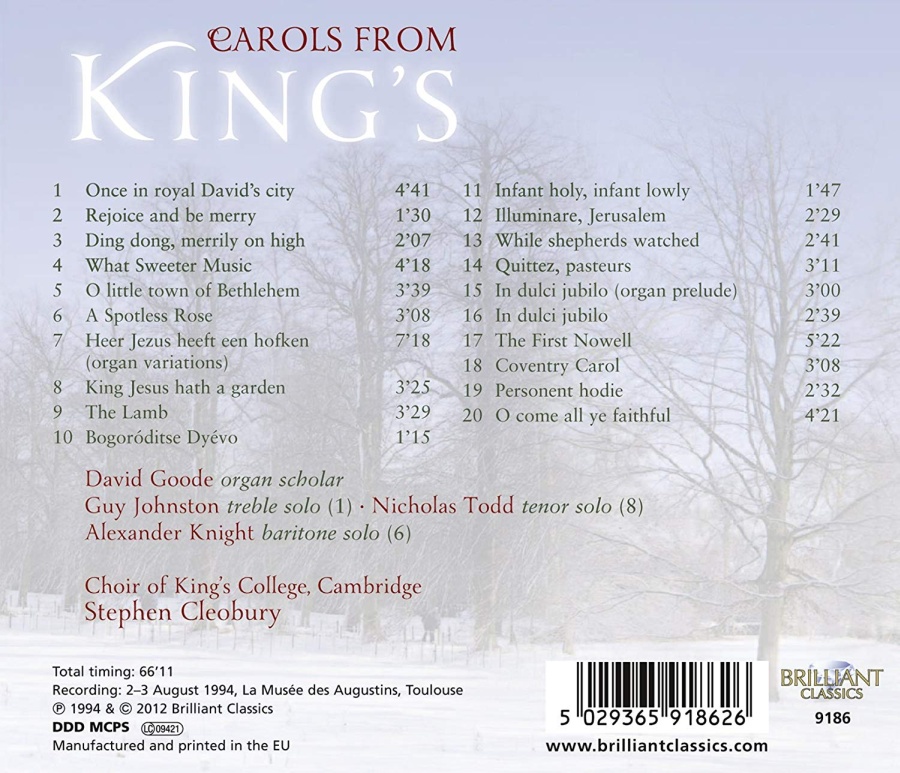 Carols from Kings - slide-1