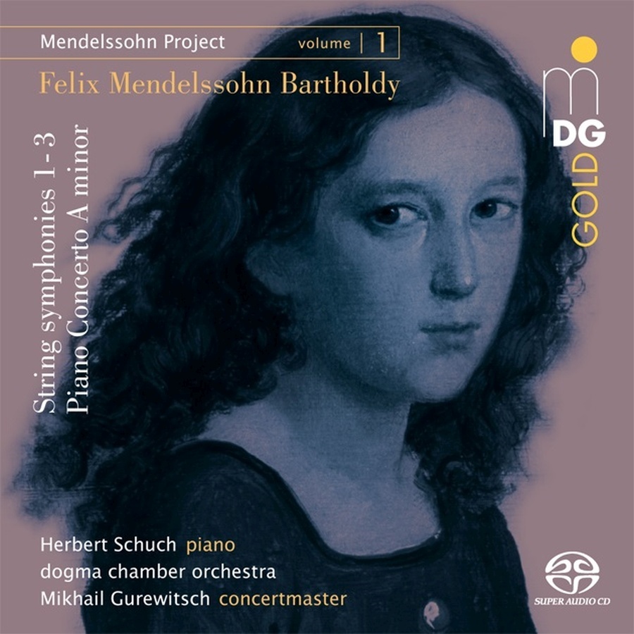 Mendelssohn Project Vol. 1: String symphonies 1 - 3, Piano Concerto