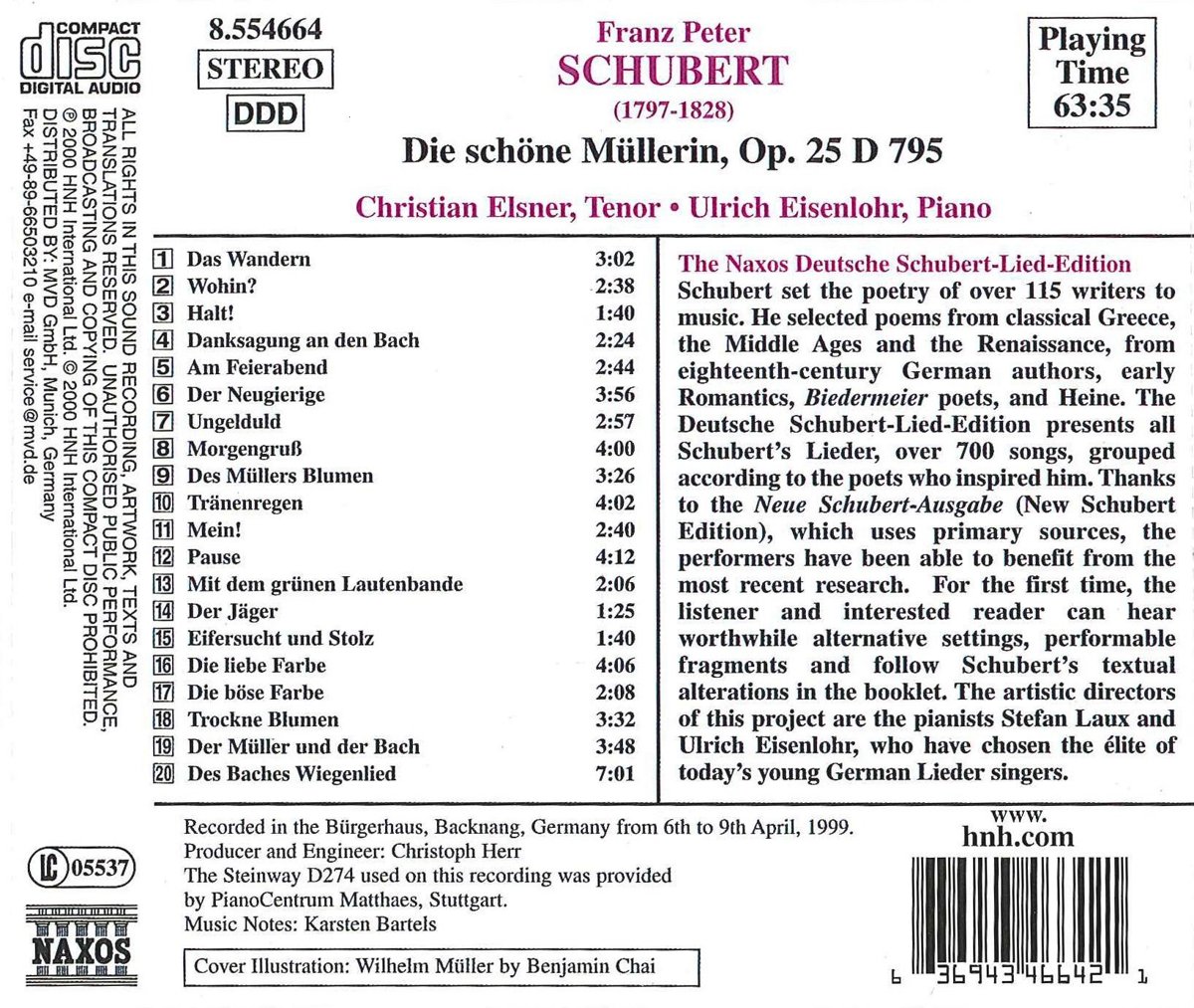 SCHUBERT: Die Schone Mullerin - slide-1