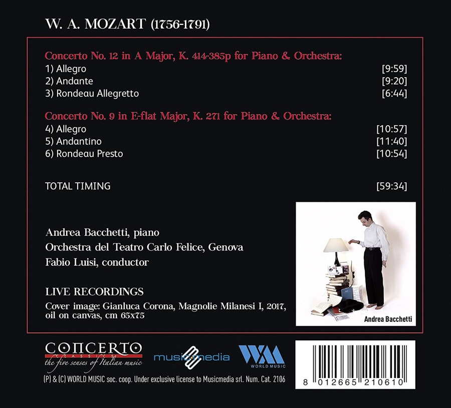 Mozart: Piano Concertos K. 414 & K. 271 - slide-1