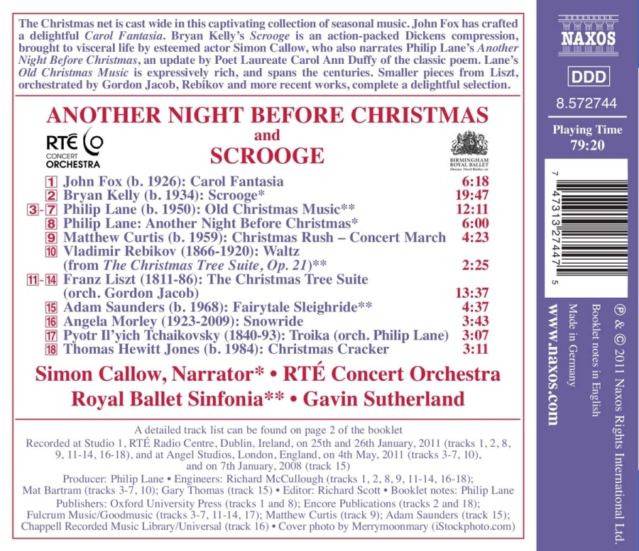 Christmas Orchestral Music - Another Night Before Christmas and Scrooge - slide-1