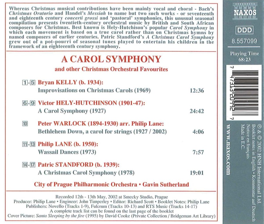 HELY-HUTCHINSON: Carol Symphony - slide-1