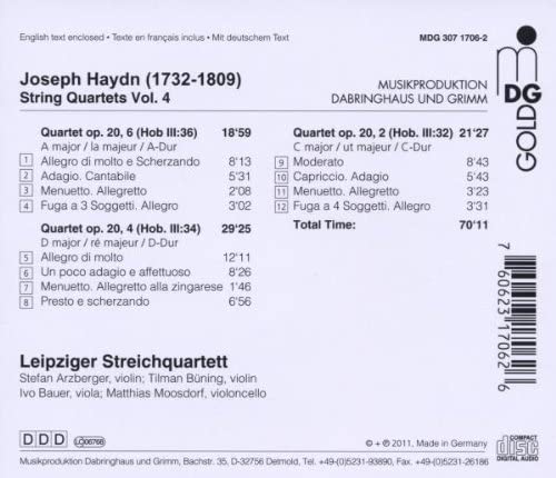 Haydn: String quartets v. 4 - slide-1