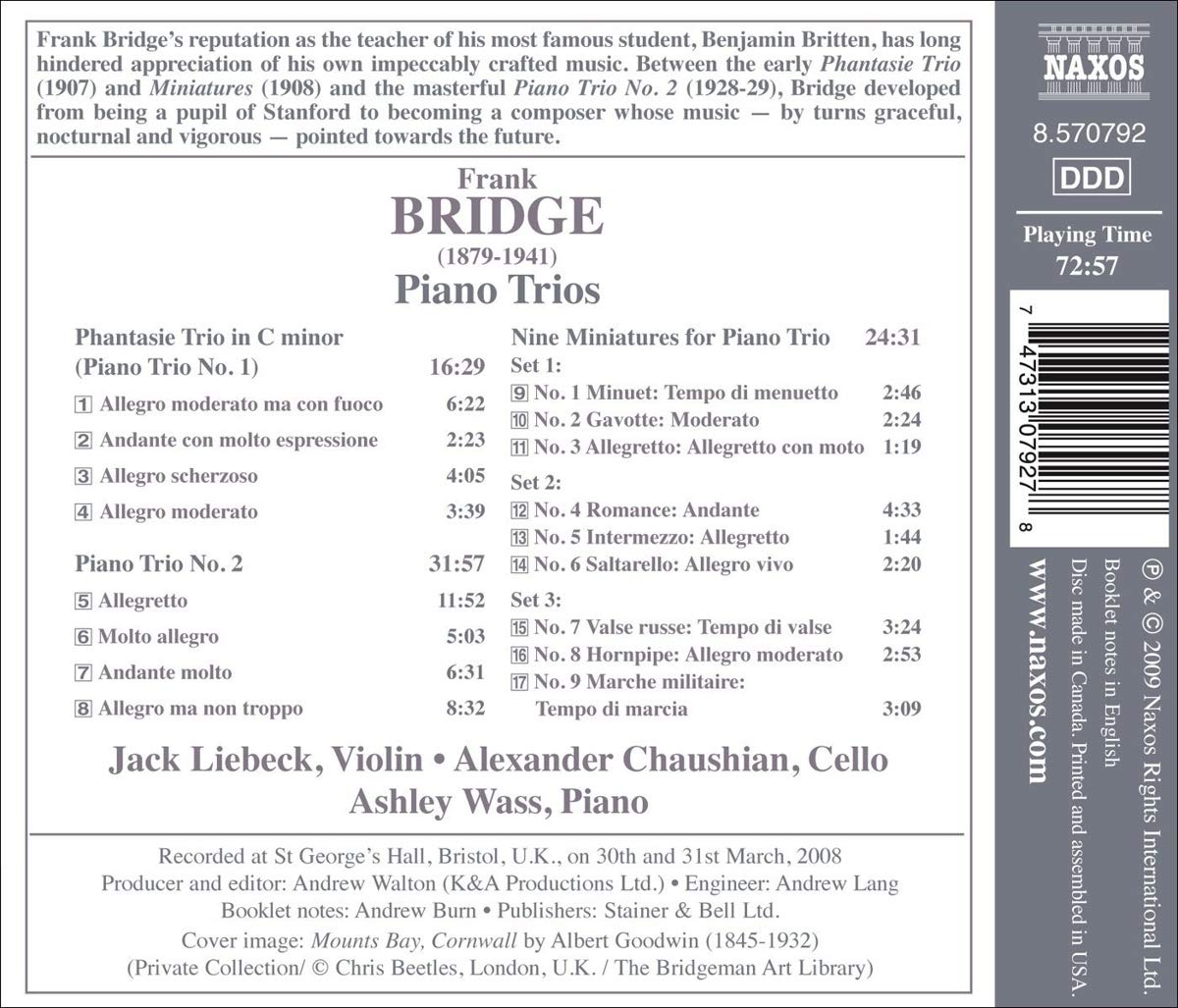 BRIDGE: Piano trio no 2 - slide-1
