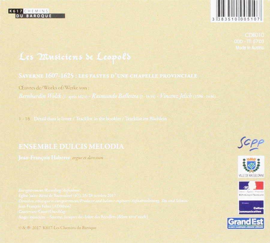 Les Musiciens de Leopold - Saverne 1607-1625 - slide-1