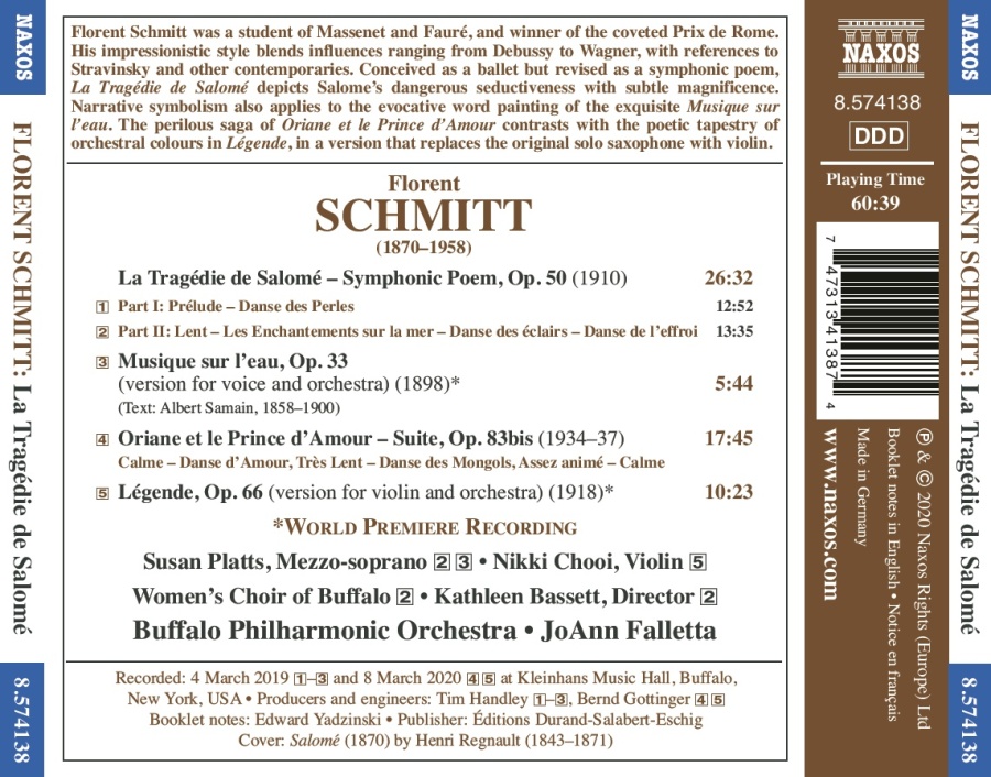Schmitt: La Tragédie de Salomé - slide-1