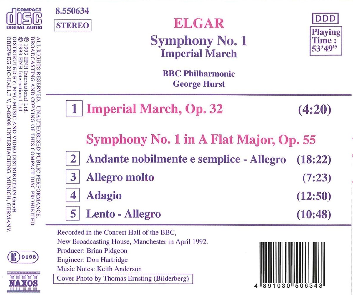 ELGAR: Symphony vol. 1 - slide-1
