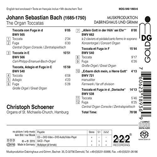 Bach: The Organ Toccatas - slide-1