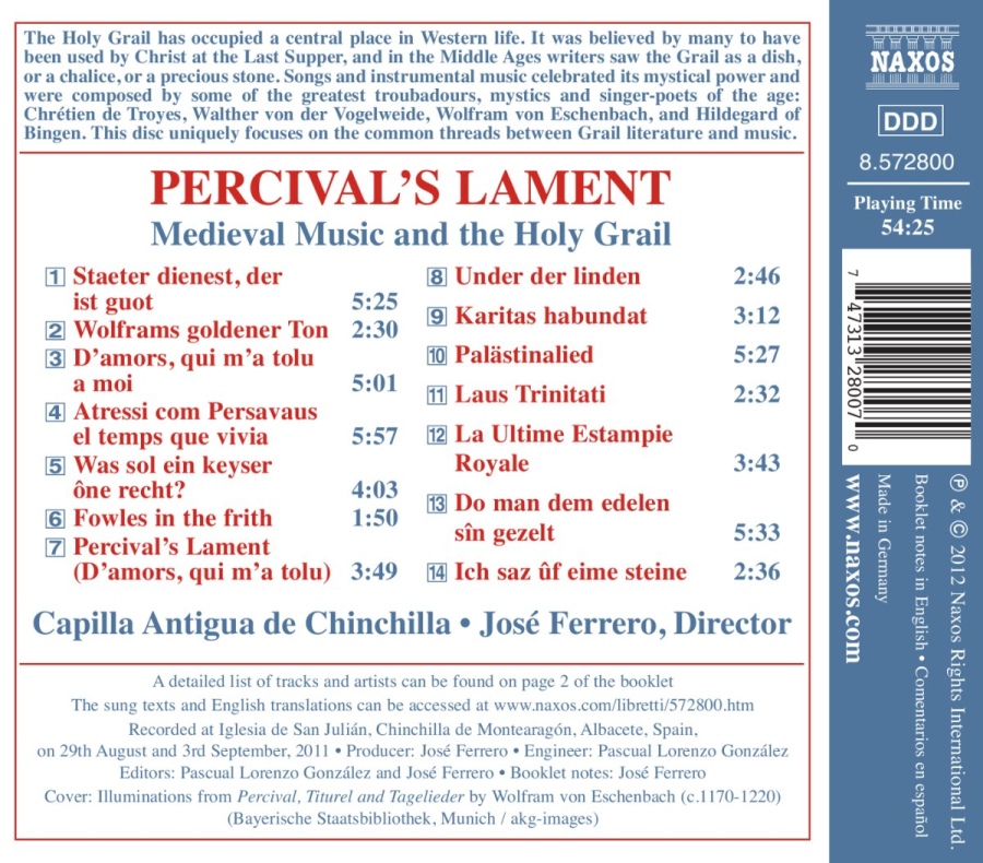 Percival's Lament - Medieval Music and the Holy Grail - slide-1