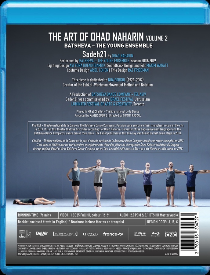 The Art of Ohad Naharin Volume 2 - Sadeh21 - slide-1