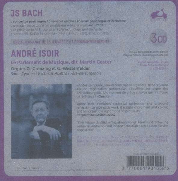 Bach: L'orgue concertant - sinfonias, sonates & concertos - slide-1