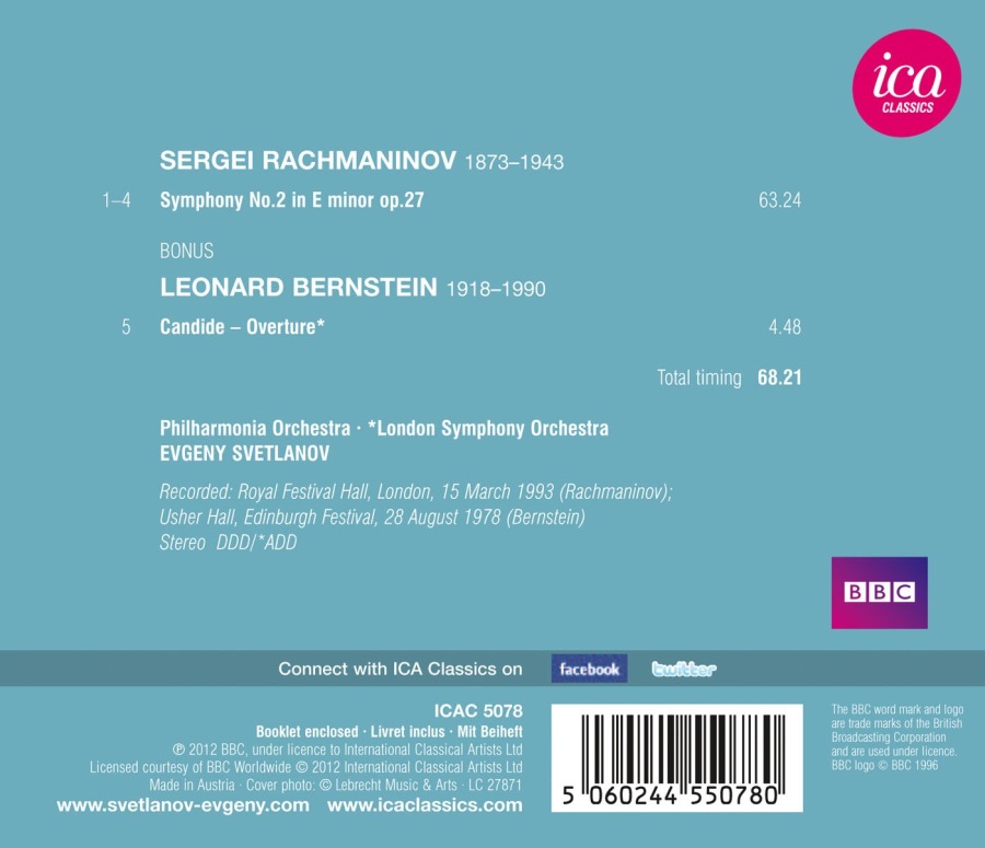 Rachmaninov: Symphony No. 2, Leonard Bernstein: Candide Overture - slide-1