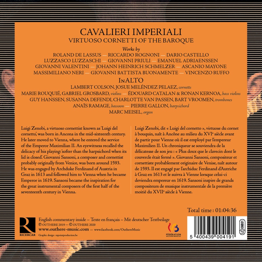 Cavalieri Imperiali - Zenobi & Sansoni, the Great Cornetto Masters - slide-1