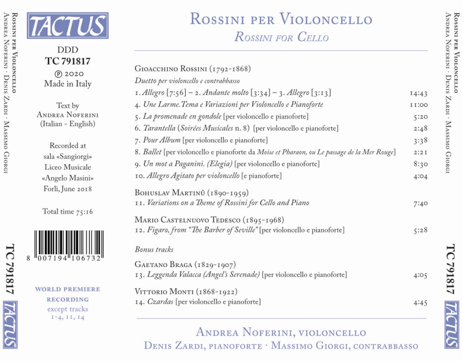 Rossini per violoncello - slide-1