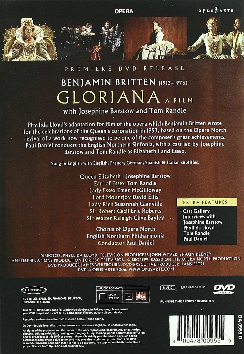 BRITTEN Benjamin: Gloriana - slide-1