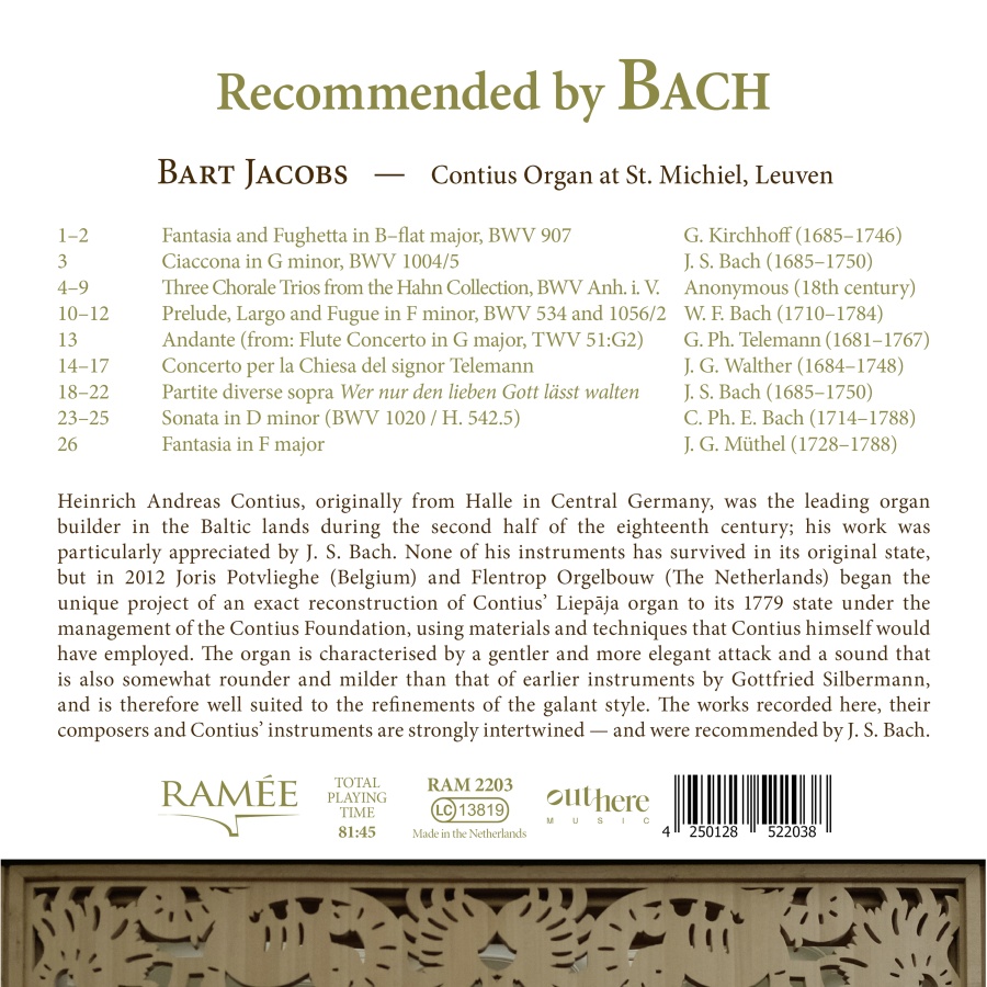 Recommended by Bach - slide-1