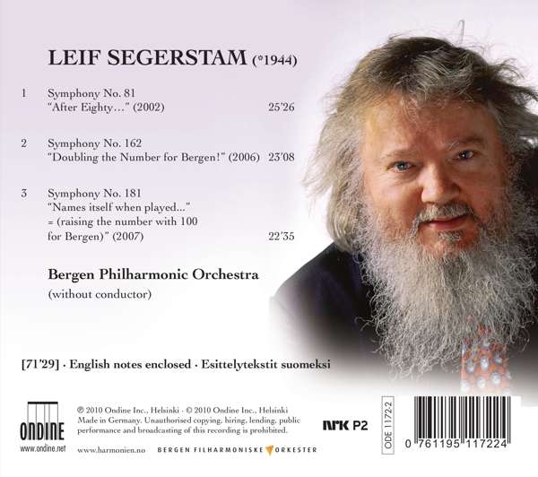 Segerstam: Symphonies 81 , 162 , 181 - slide-1
