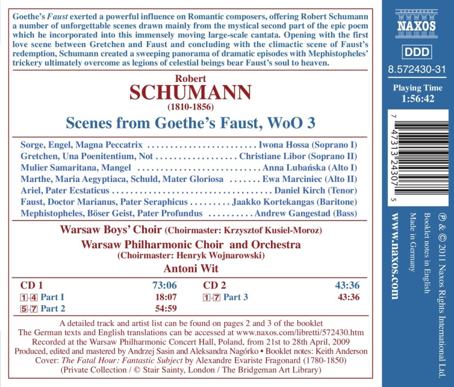 SCHUMANN: Scenes from Goethe's Faust - slide-1