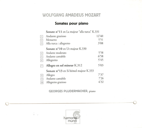 Mozart Wolfgang Amadeus - Sonates pour piano - slide-1