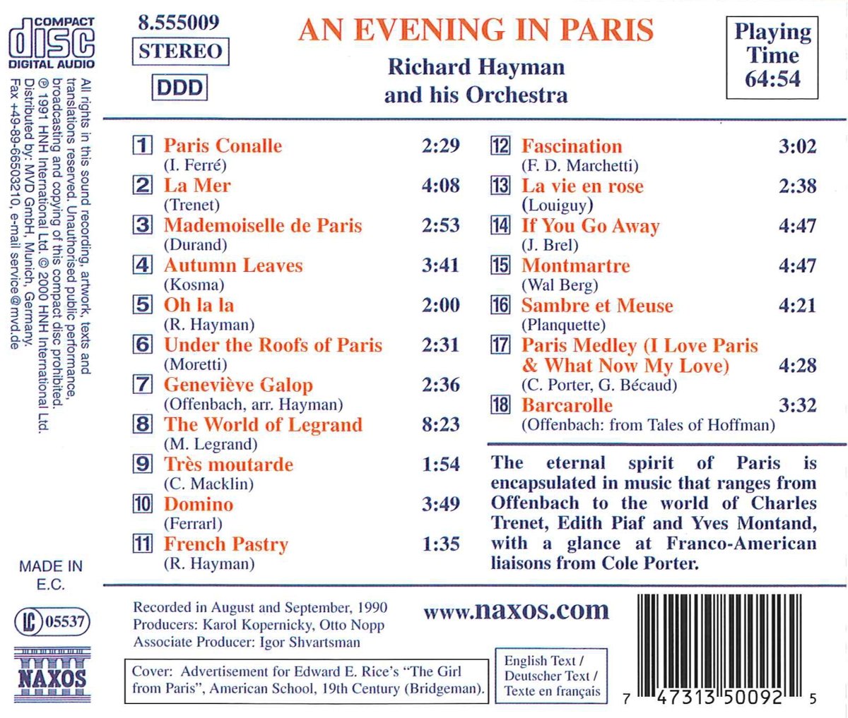AN EVENING IN PARIS - slide-1