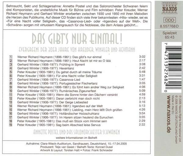 GERMAN HIT SONGS OF THE 1930's - slide-1