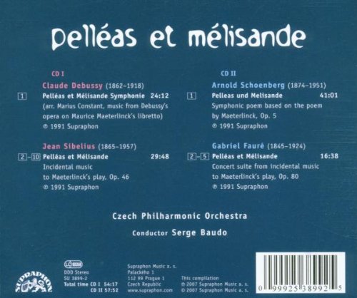 Debussy, Sibelius, Schönberg: Pelleas et Melisande - slide-1