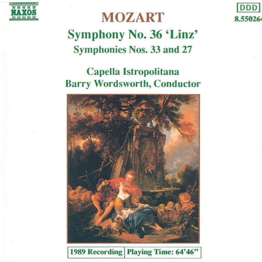 Mozart: Symphonies Nos. 36, 33 and 27