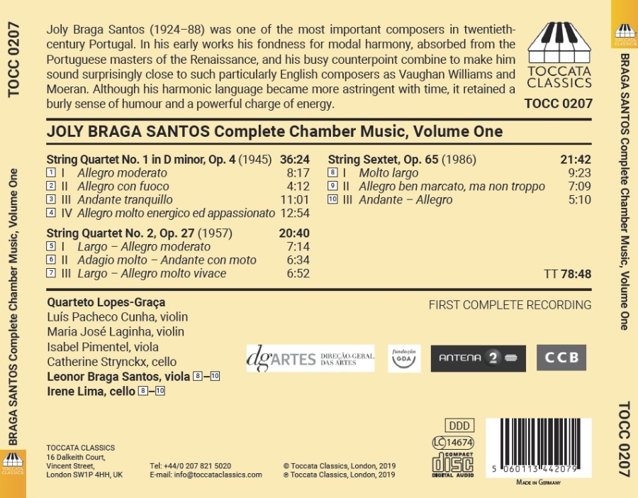 Braga Santos: Chamber Music Vol. 1 - slide-1