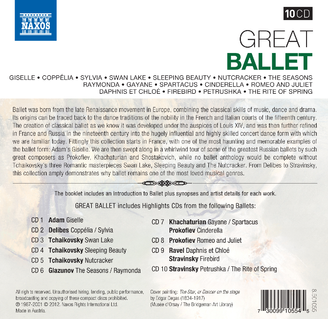 GREAT BALLET (10 CD) - slide-1