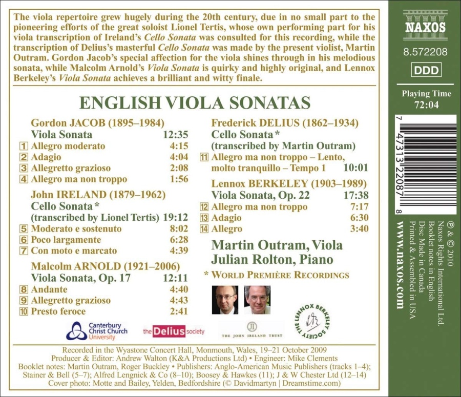 English Viola Sonata - slide-1