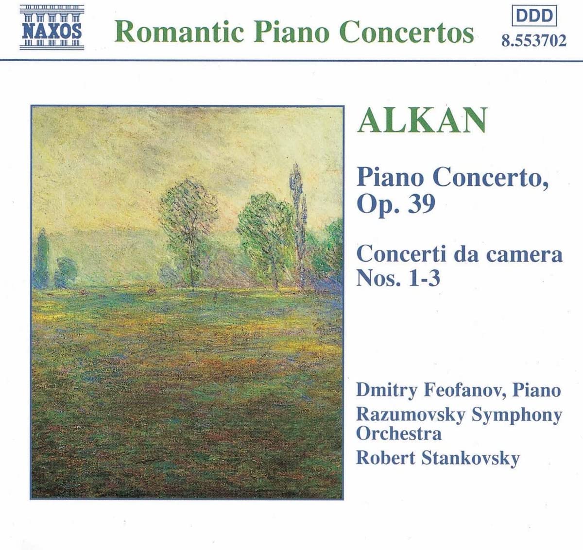 ALKAN: Piano Concerto, Op. 39, Concerto da Camera, Nos. 1-3