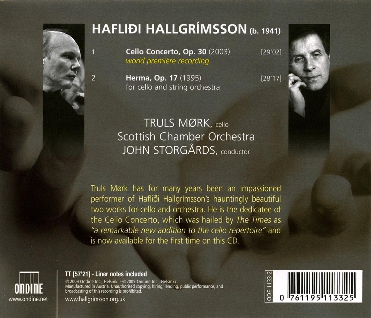 Hallgrimsson; Cello Concerto Op.30, Herma, Op.17 - slide-1