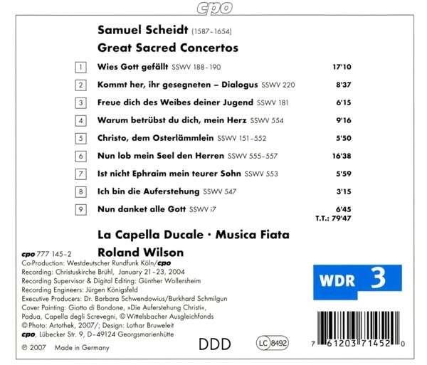 Scheidt: Great Sacred Concertos - slide-1