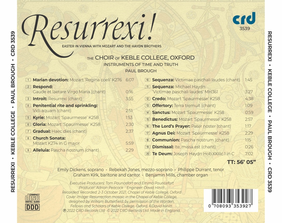 Resurrexi! - Easter in Vienna with Mozart and the Haydn Brothers - slide-1